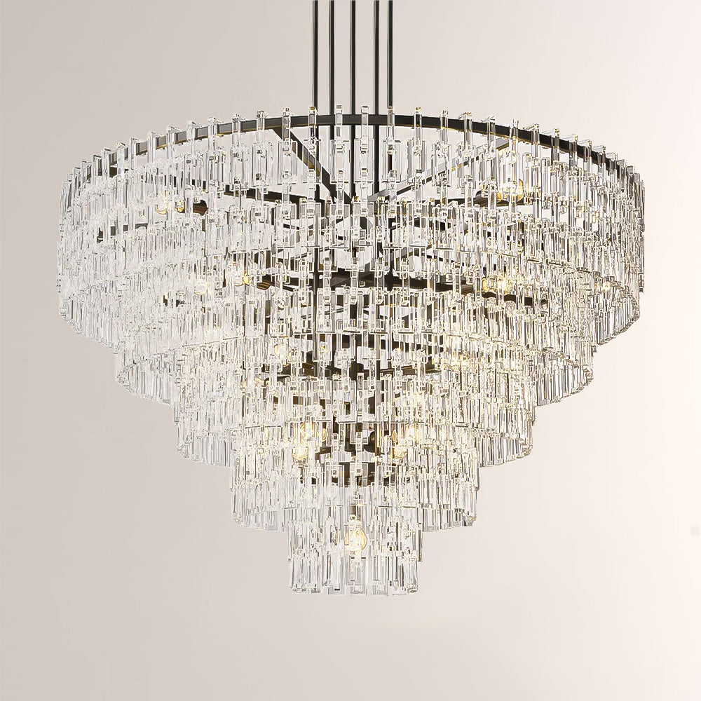 Ikun 5-Tier Round Chandelier 60"