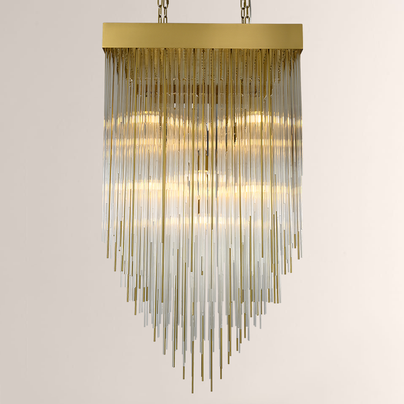 Fall Square Chandelier 30"