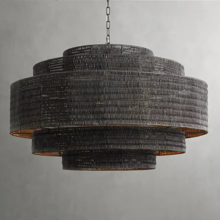 Paloma rattan Chandelier