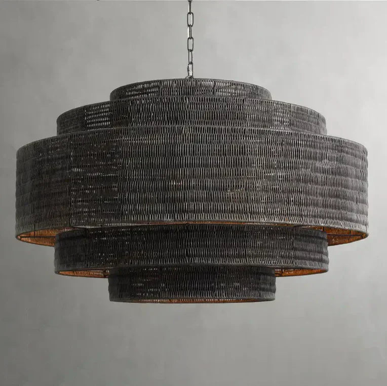 Paloma rattan Chandelier