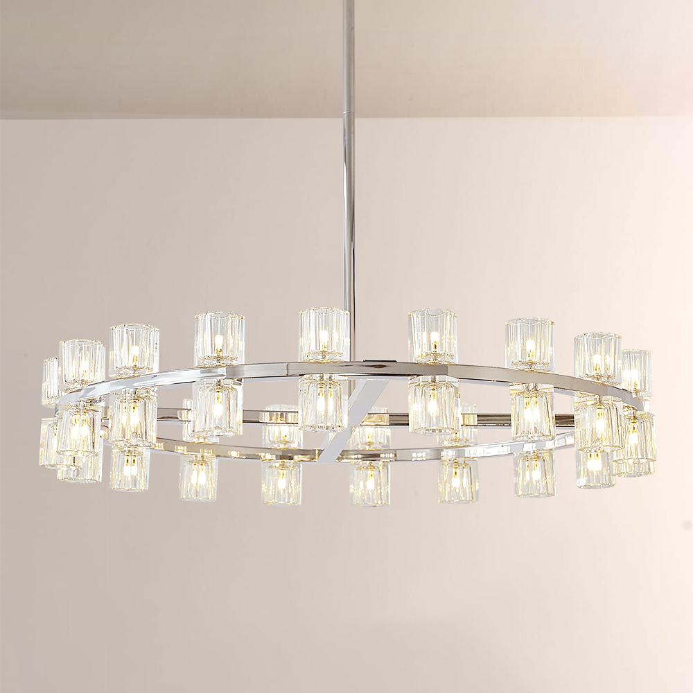 Tara Led Round Chandelier 36"