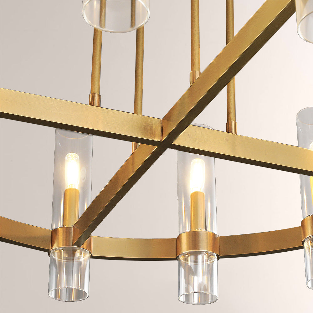 Tara Led Round Chandelier 36"