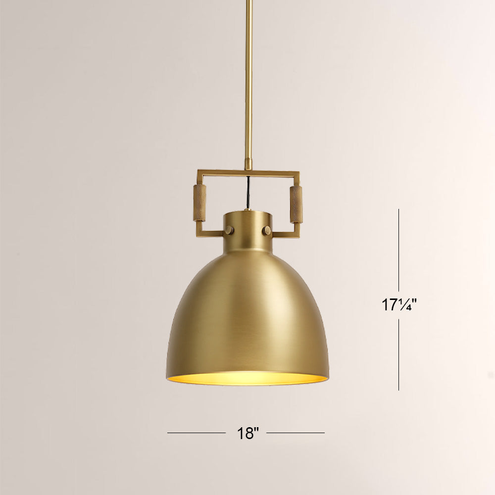 Aidas Metal Cloche Pendant
