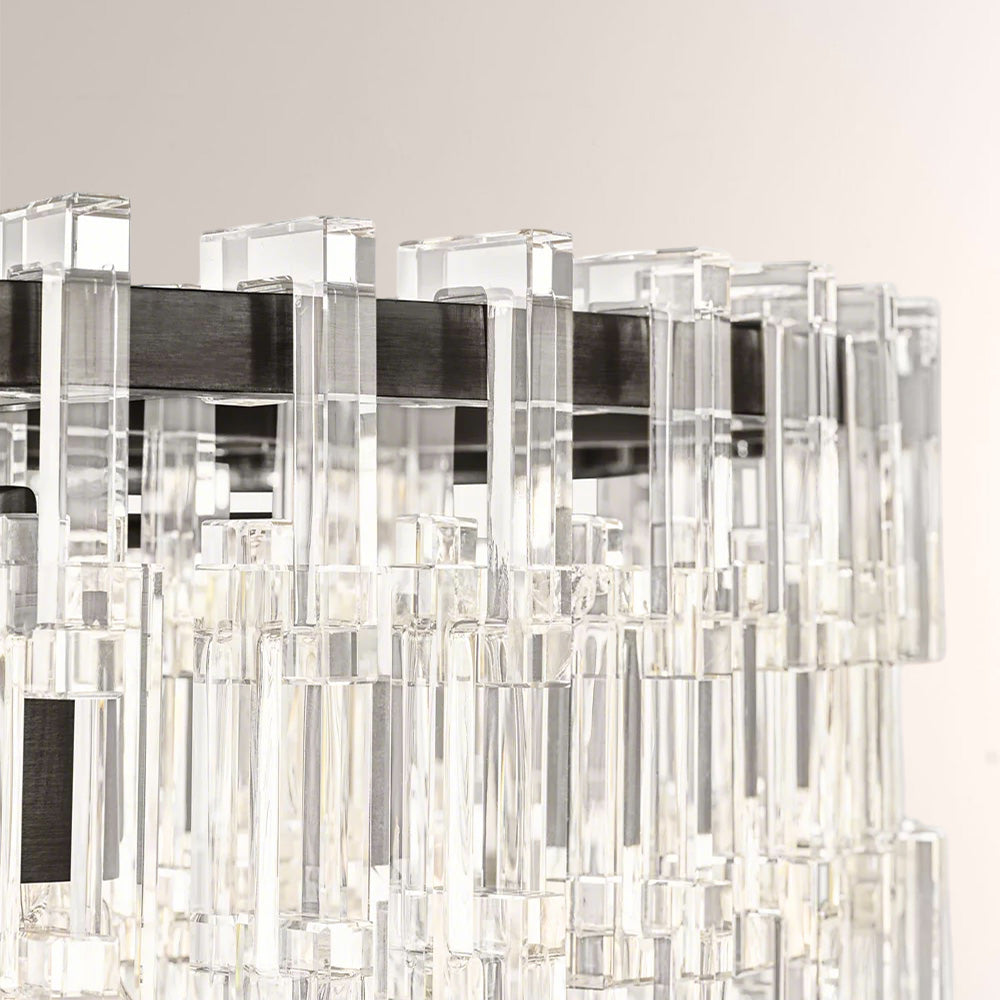 Ikun 3-Tier Round Chandelier 36"