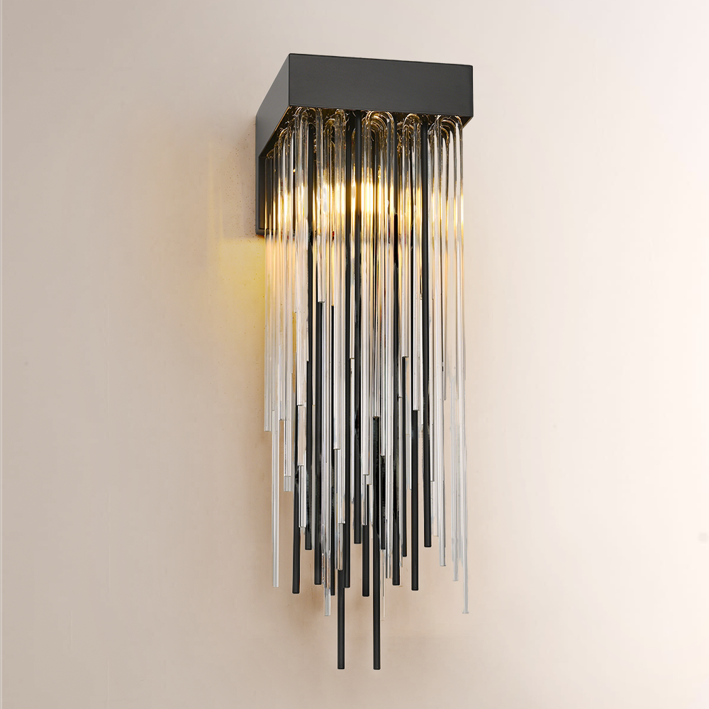 Fall Tube Sconce 22"H
