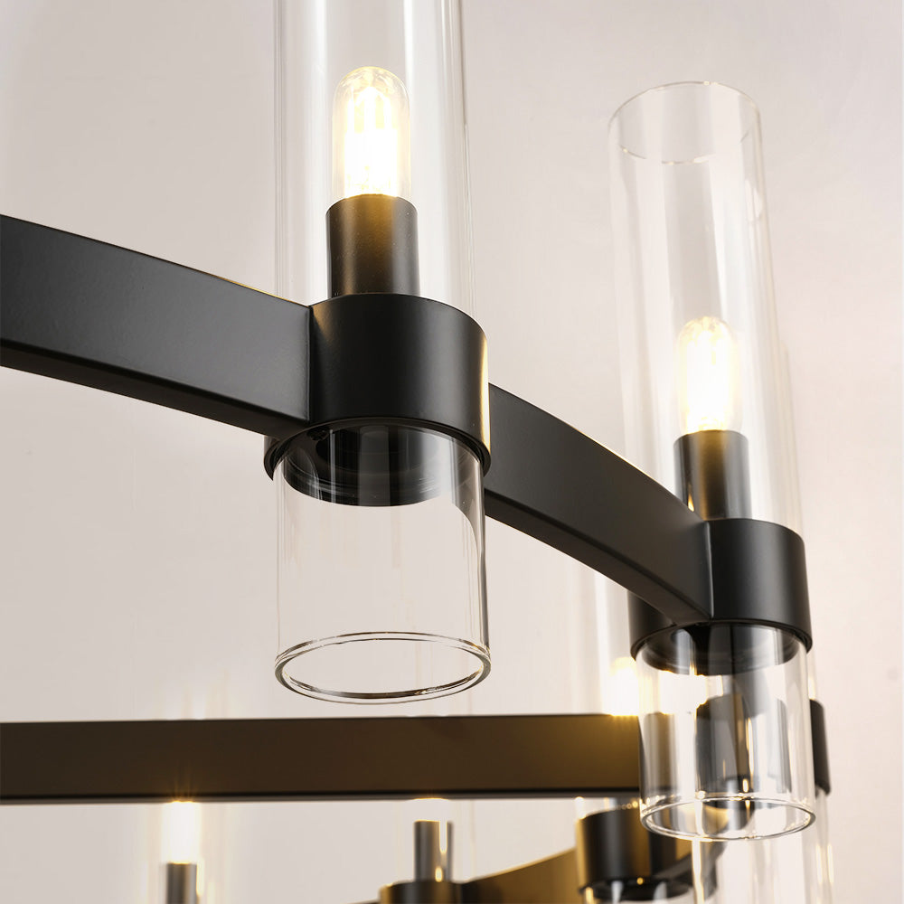 Tara Led Round Chandelier 48"