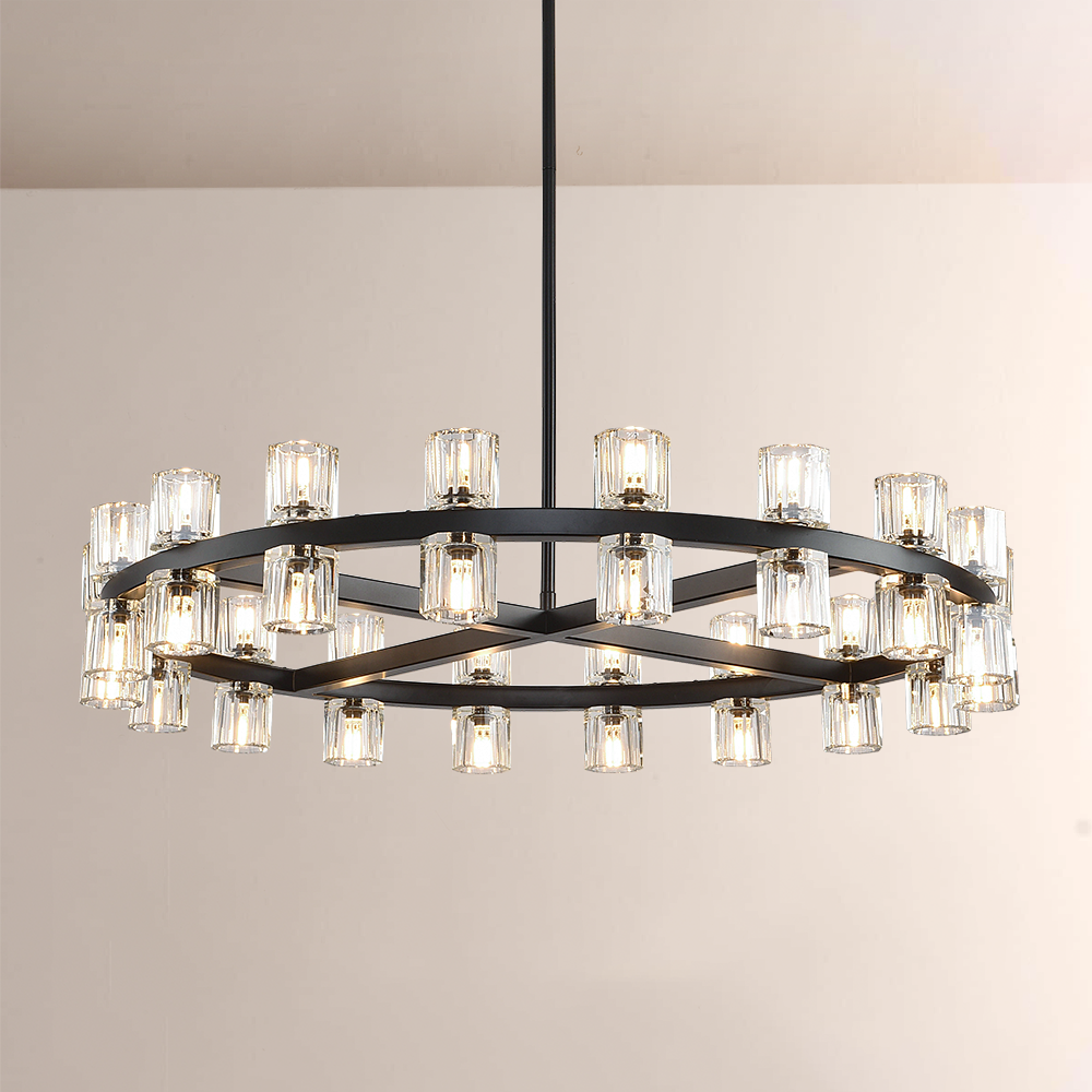 Tara Led Round Chandelier 36"