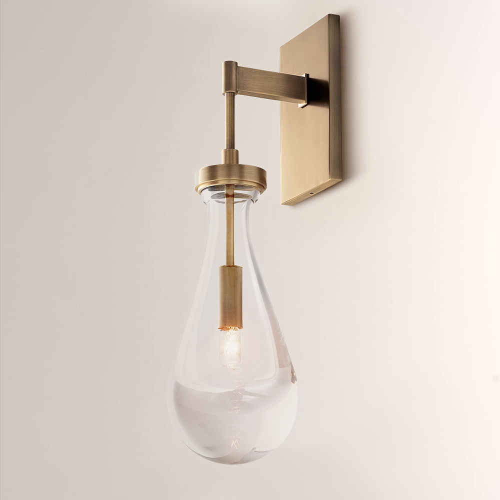 Raindrop Outdoor Sconce