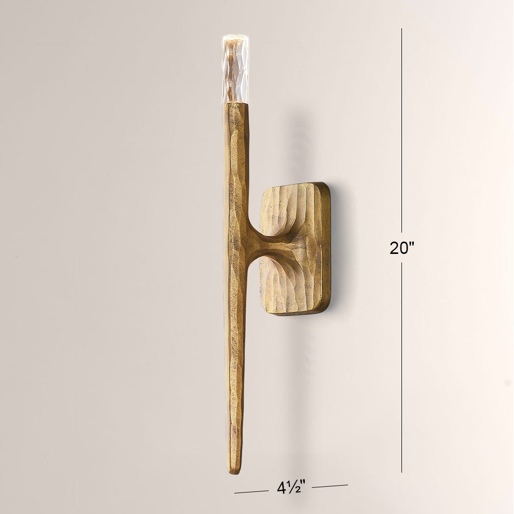 Logan Forged Sconce 20"H