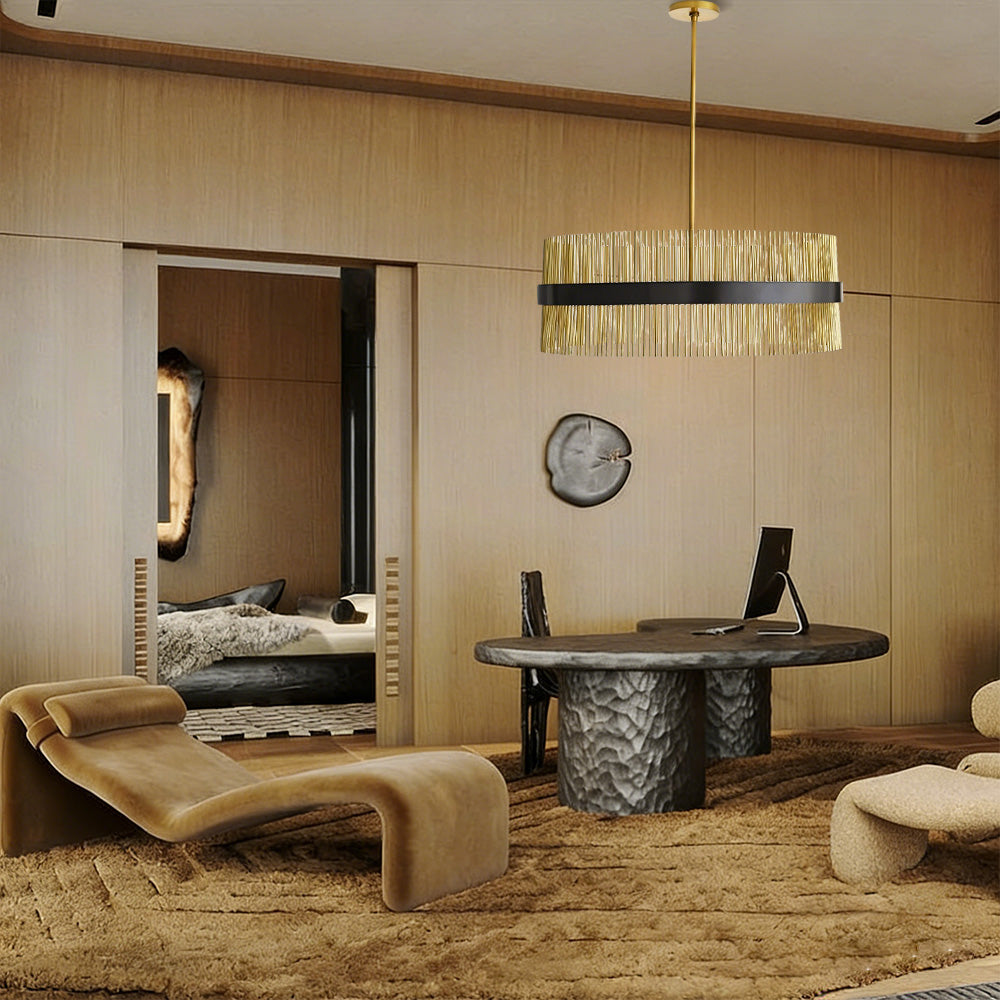 Hozier Brass Chandelier