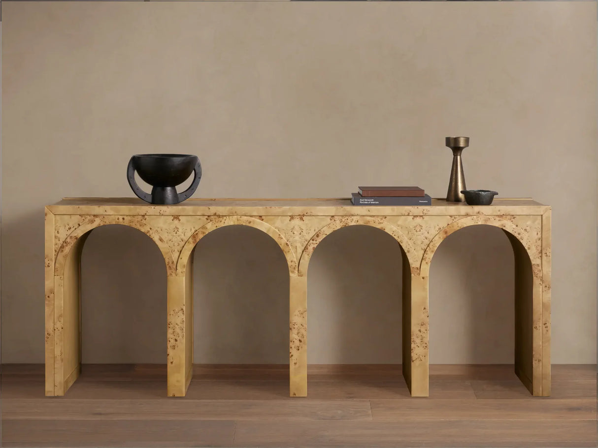 Hattie Burl Console Table
