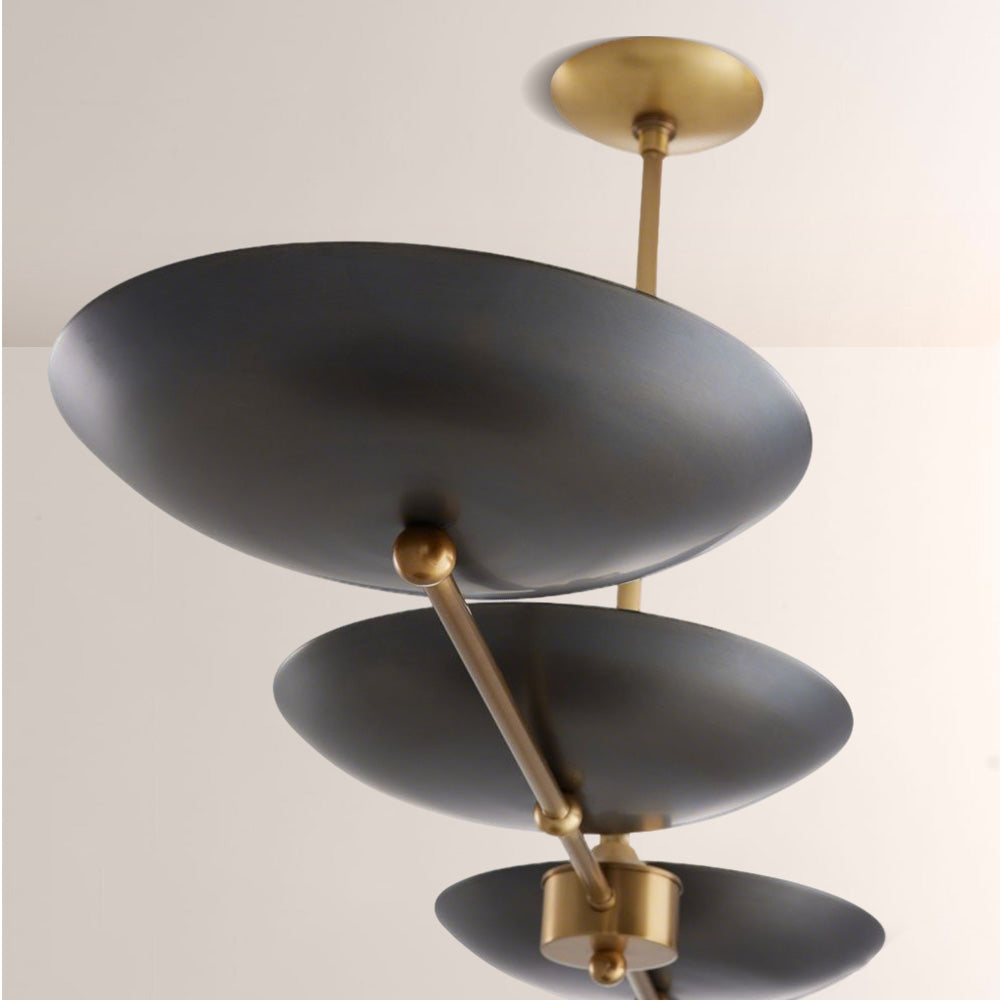 Griffith Bronze Linear Chandelier