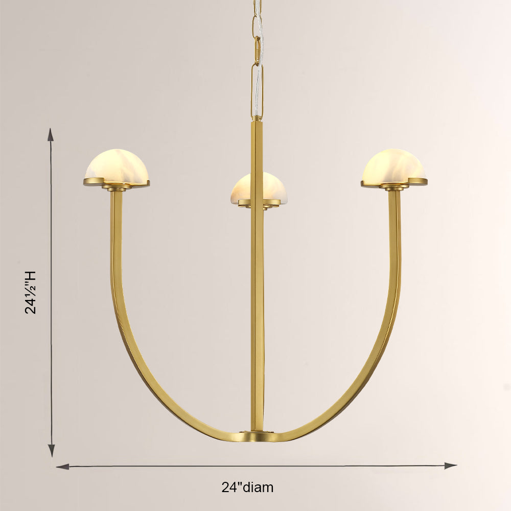Pedra Round Chandelier