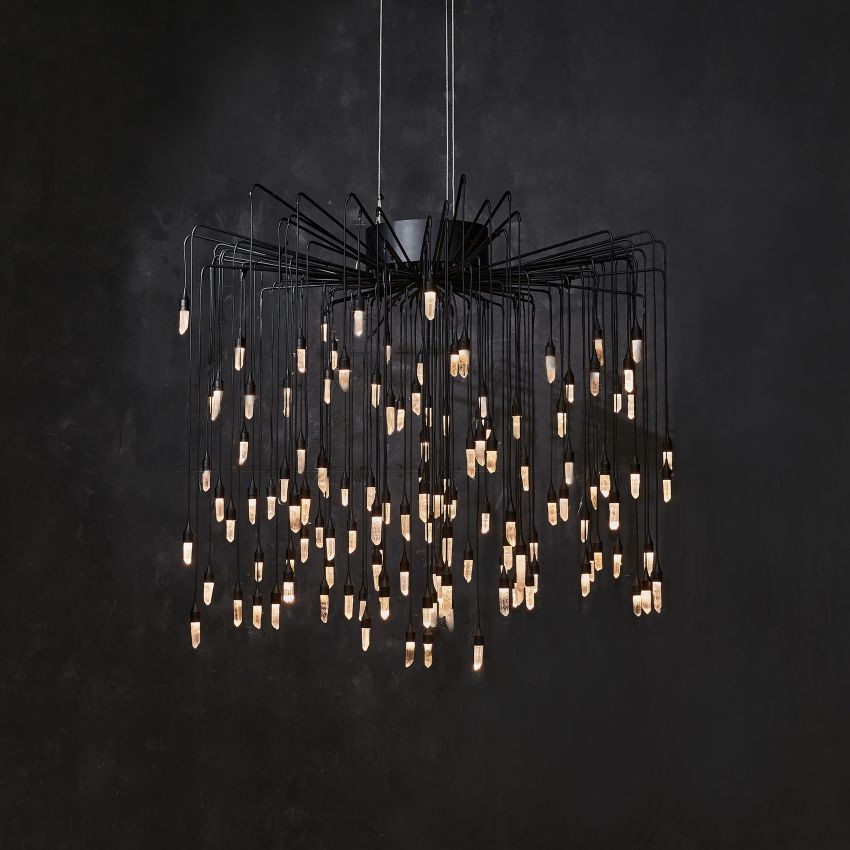 Ambert Crystal Rain Chandelier