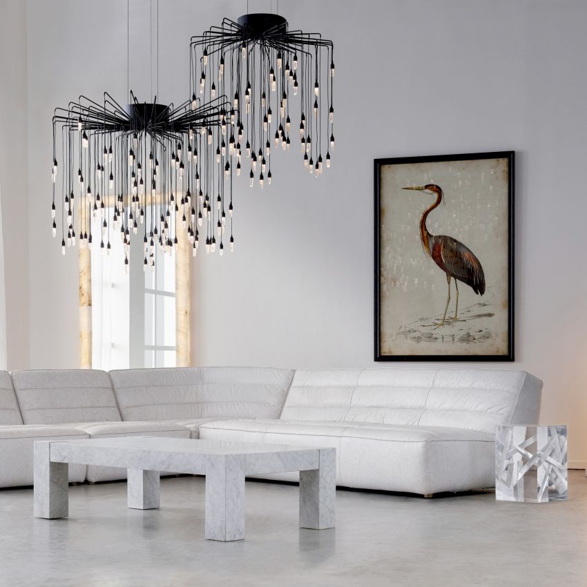 Ambert Crystal Rain Chandelier