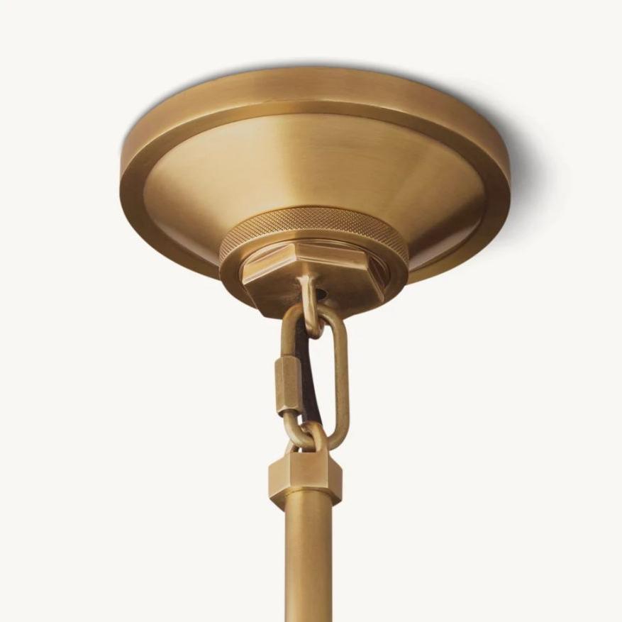 Aisha Glass Cylinder Pendant