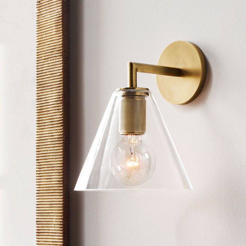 Aidas Funnel Shade Sconce