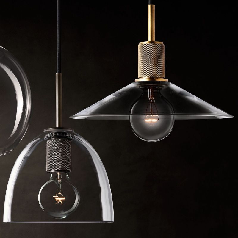 Aidas Glass Slope Shade Pendant