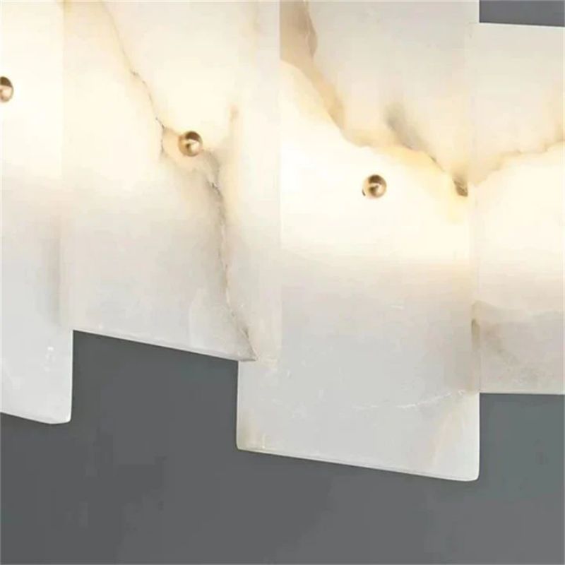 Alabaster Pomois Modern Chandelier