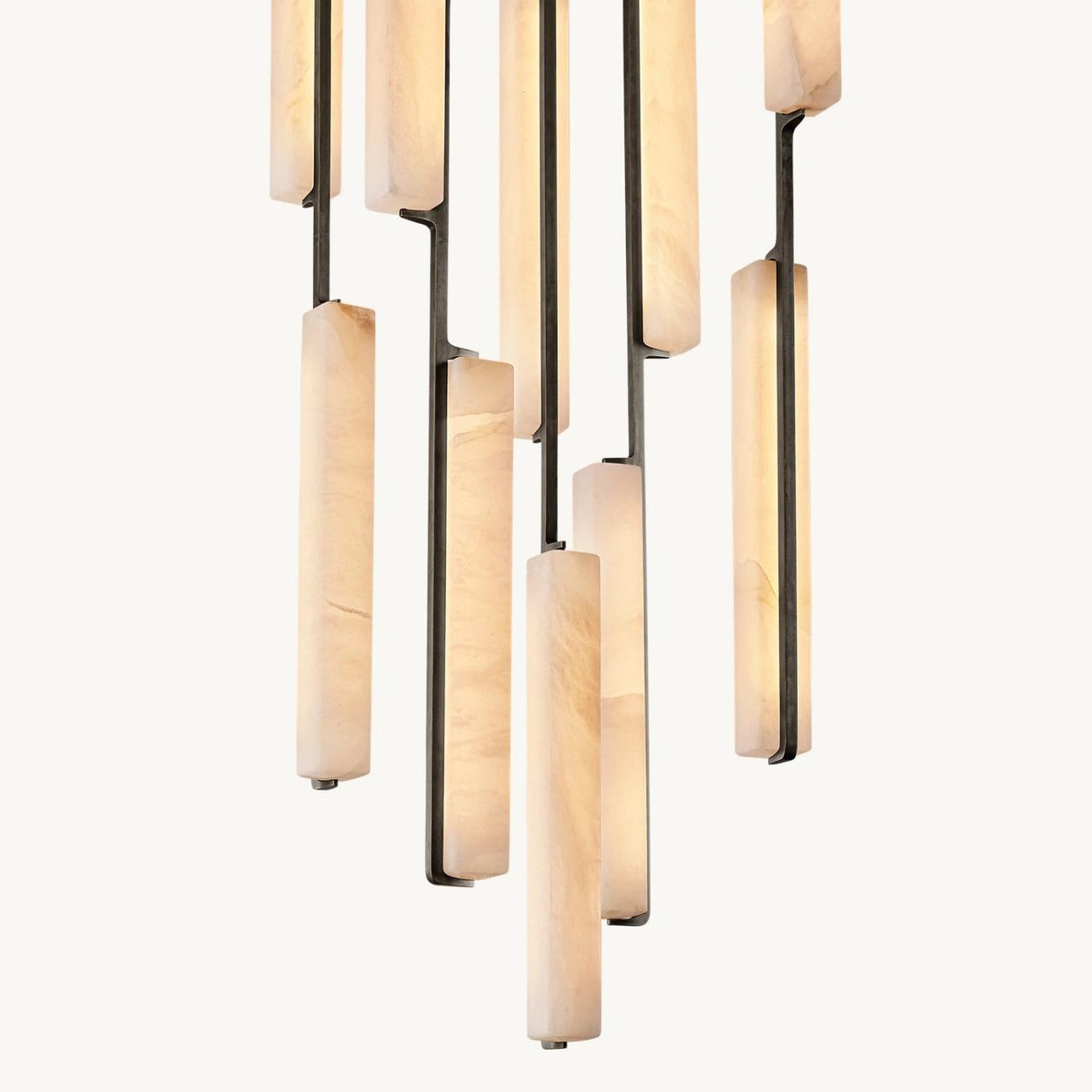 Audube Alabaster Round Chandelier