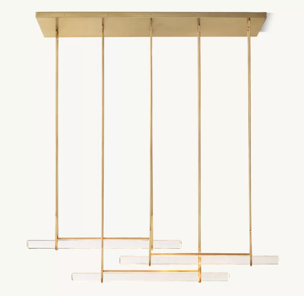 Audube Triple Bar Chandelier