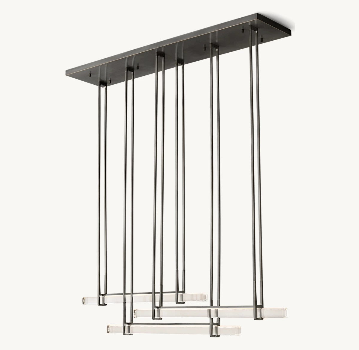 Audube Triple Bar Chandelier