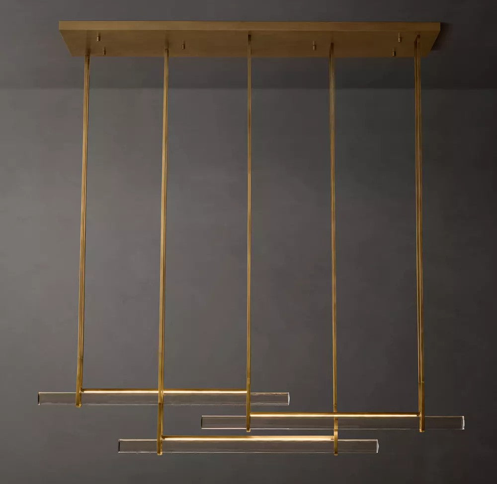 Audube Triple Bar Chandelier