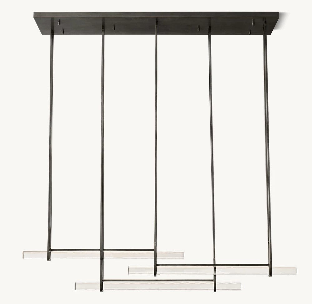 Audube Triple Bar Chandelier