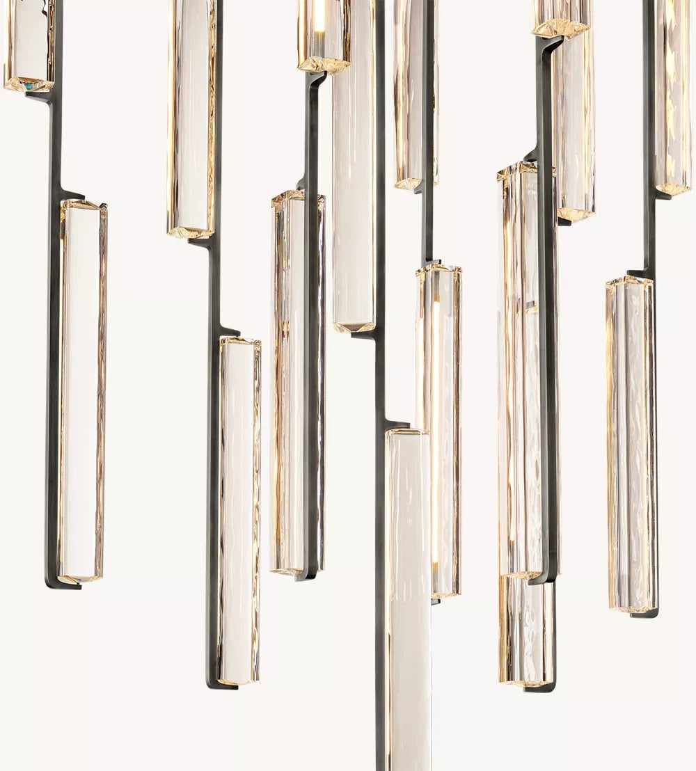 Audube Round Chandelier 40"D