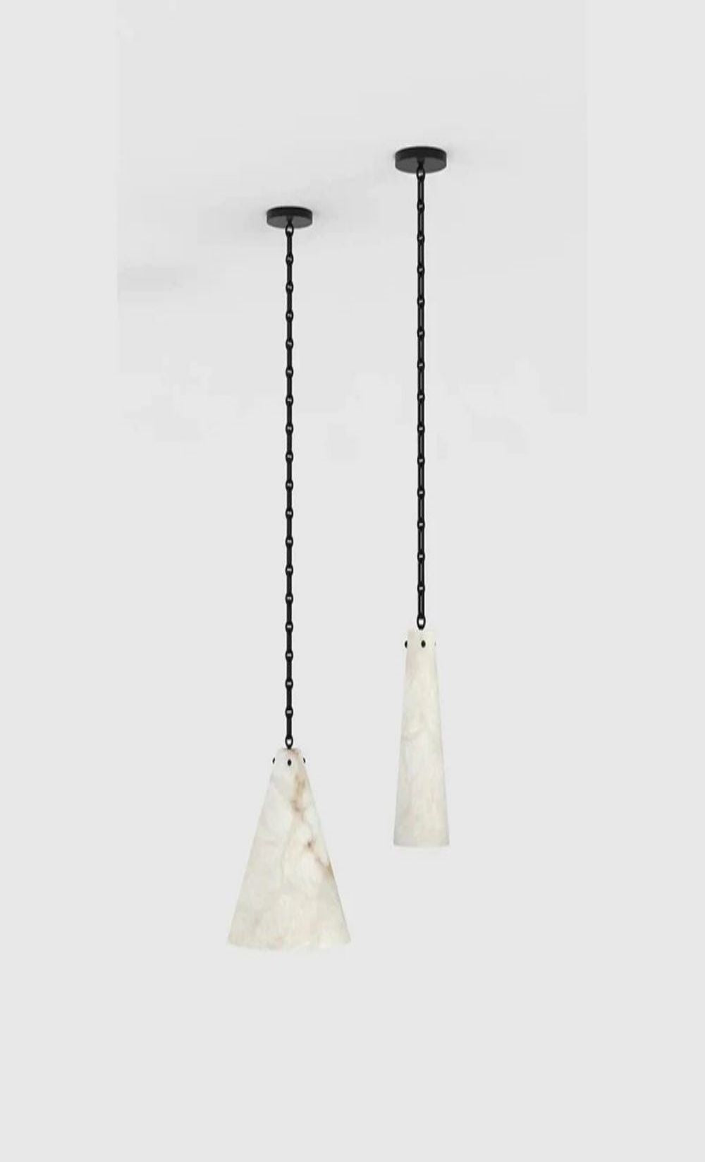 Benkeman Alabaster Pendant Light