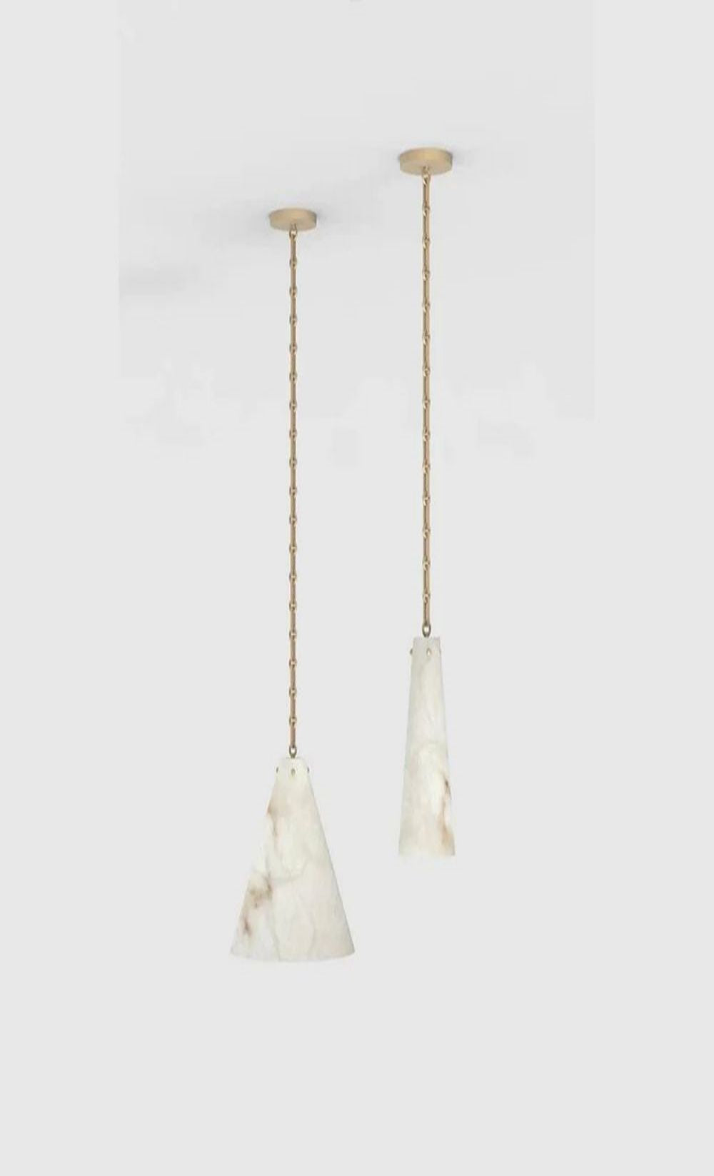 Benkeman Alabaster Pendant Light
