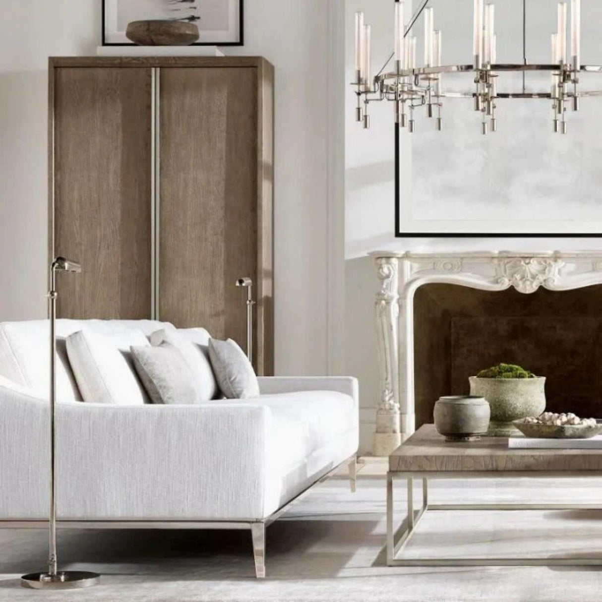 Bouncy Round Chandelier