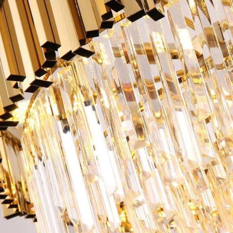 Bourbons Flush Mount Chandelier