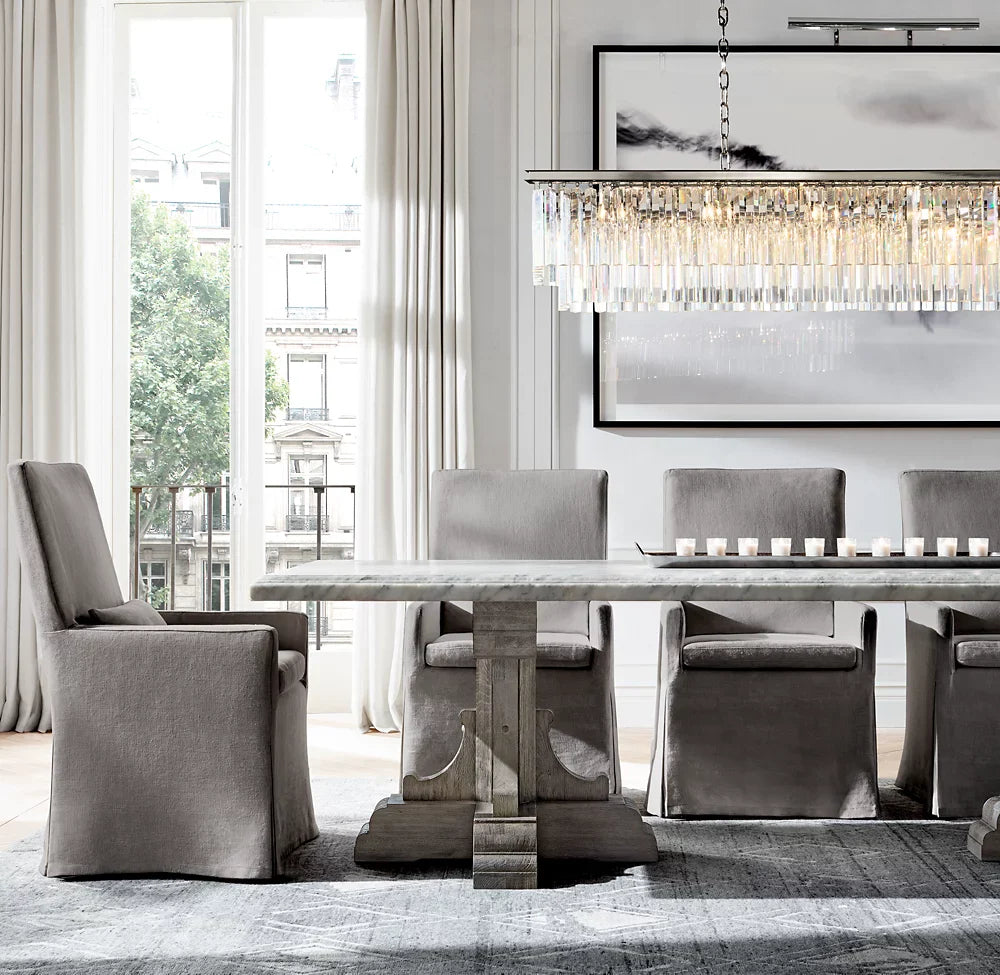 Leonor Rectangular Chandelier 72“