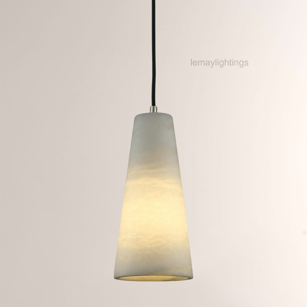 Capus Conical Alabaster Pendant