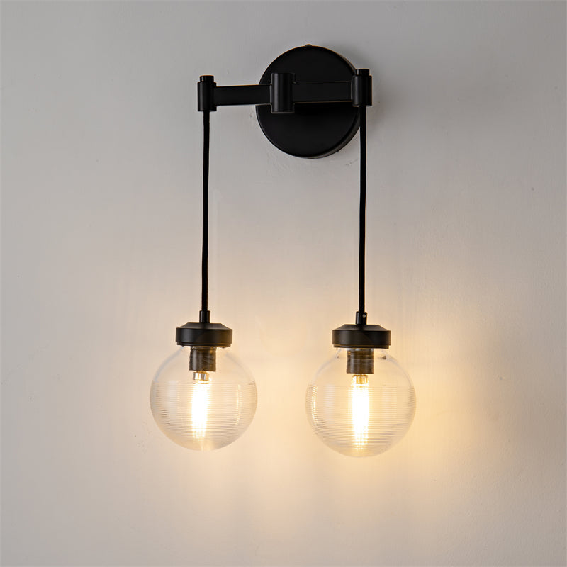 Coral Spherical Modern Wall Sconce