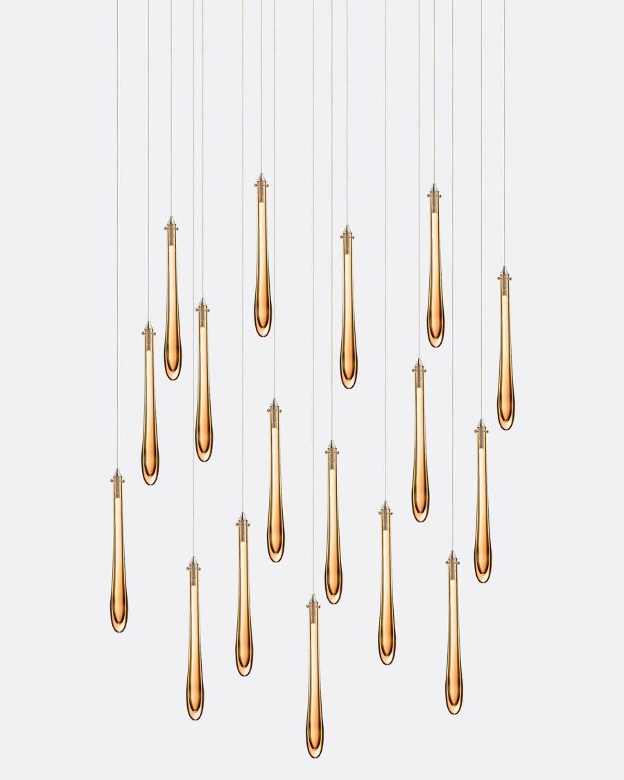 Dewdrop Rectangle Chandelier