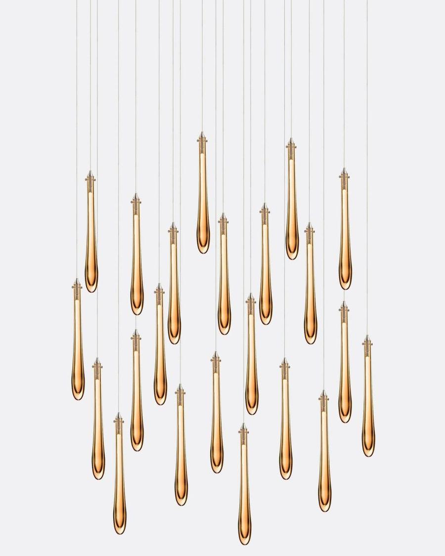 Dewdrop Rectangle Chandelier