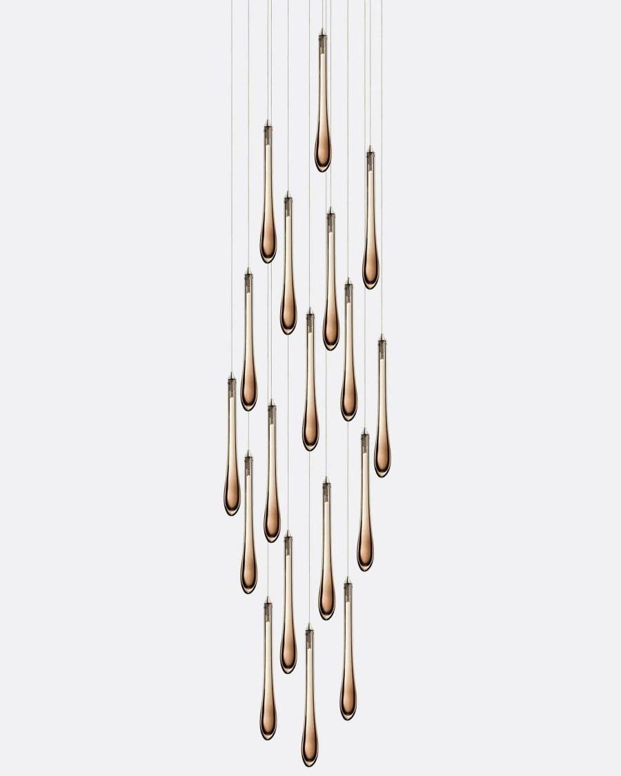 Dewdrop Square Chandelier