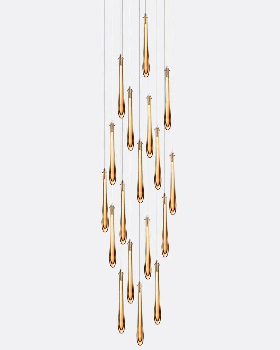 Dewdrop Square Chandelier