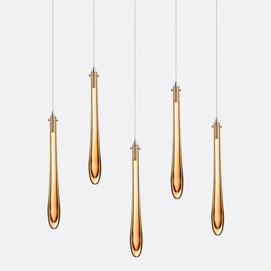 Dewdrop Small Rectangle Chandelier