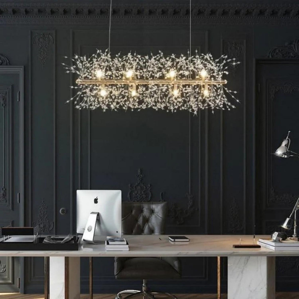 Dandelion Linear Chandelier