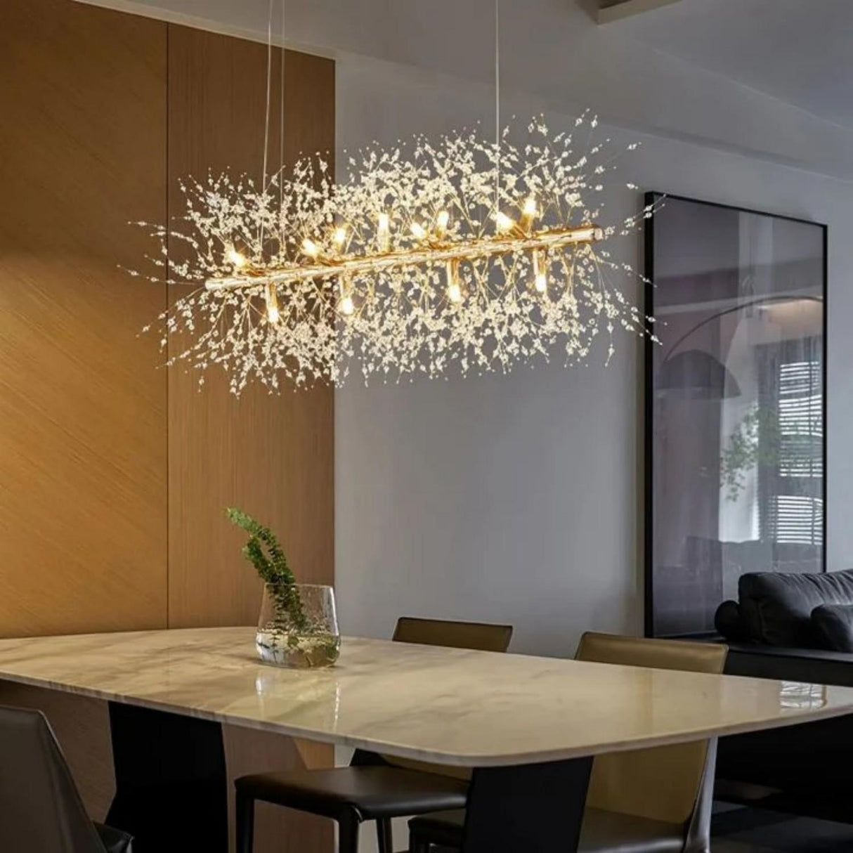 Dandelion Linear Chandelier
