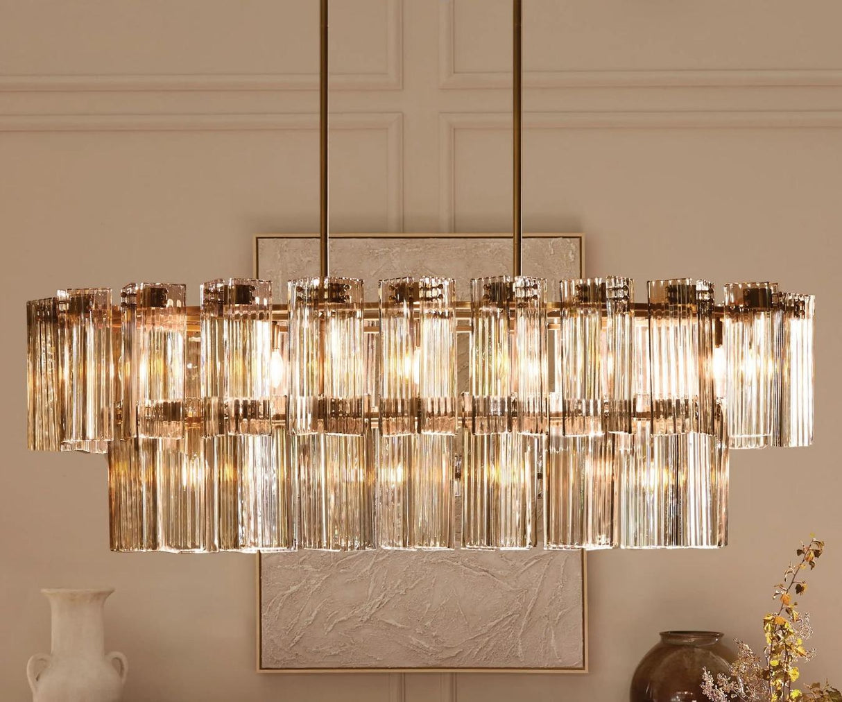 Delsie Oval Chandelier