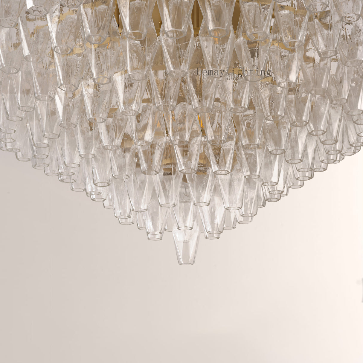 Dezeen Tiered Round Chandelier 61"