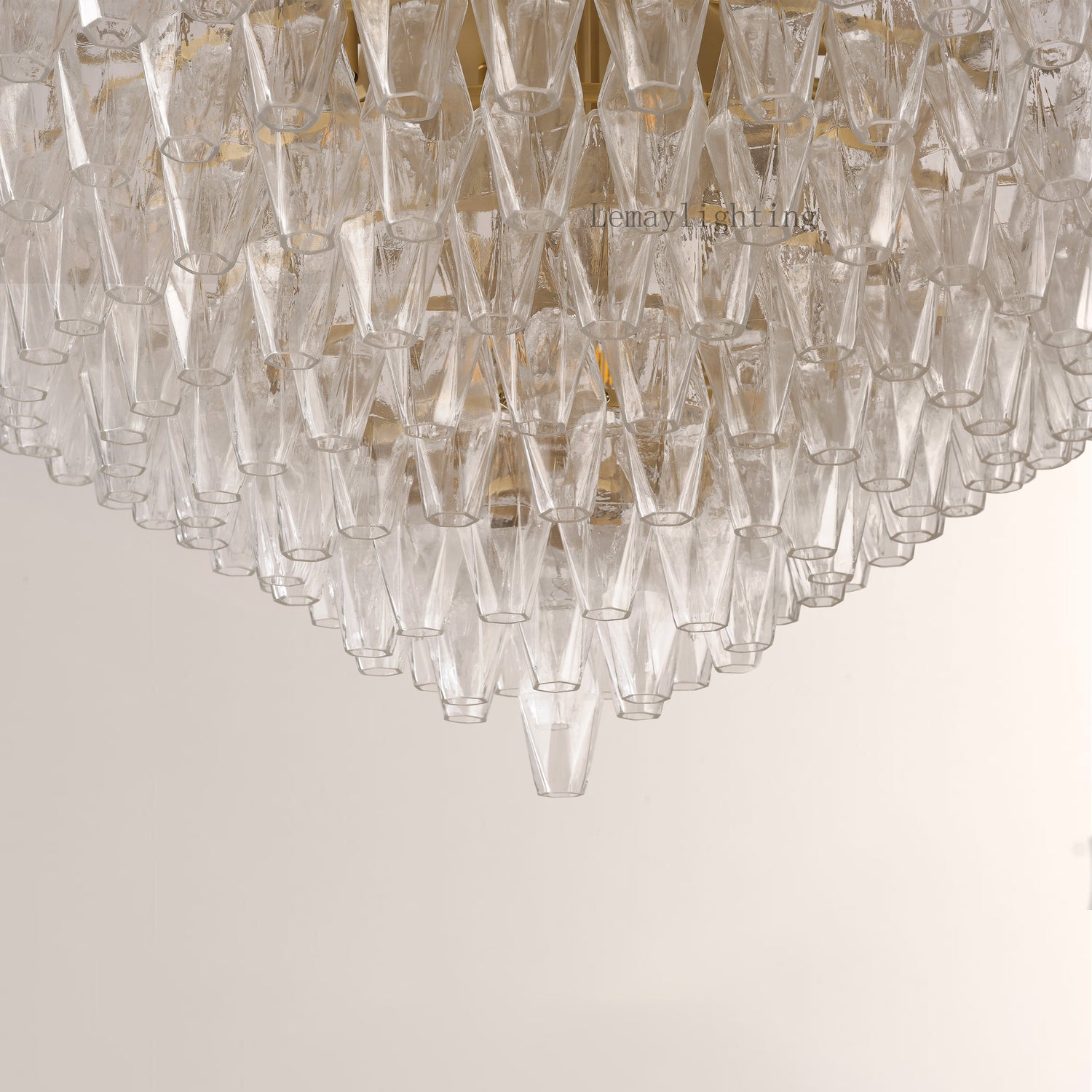 Dezeen Tiered Round Chandelier 61"