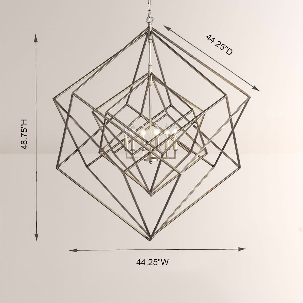 Geode Chandelier 44.25"