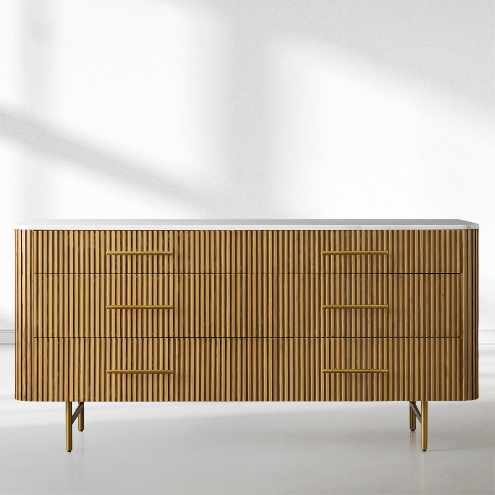 Fimley Six Drawer Dresser