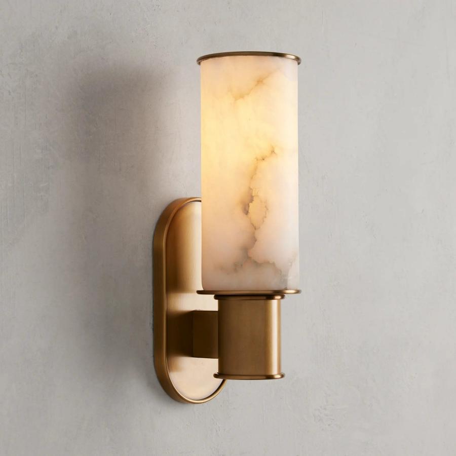 Harlin Wall Sconce in Alabaster