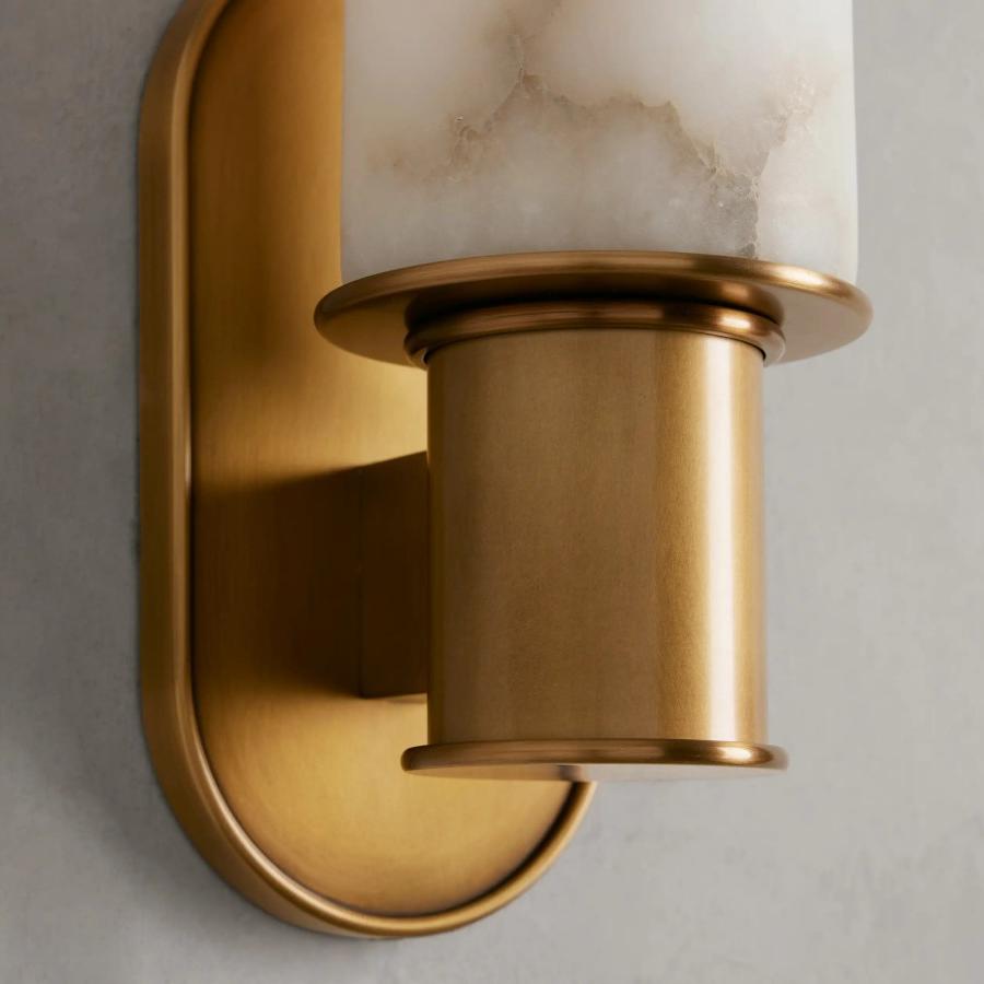 Harlin Wall Sconce in Alabaster